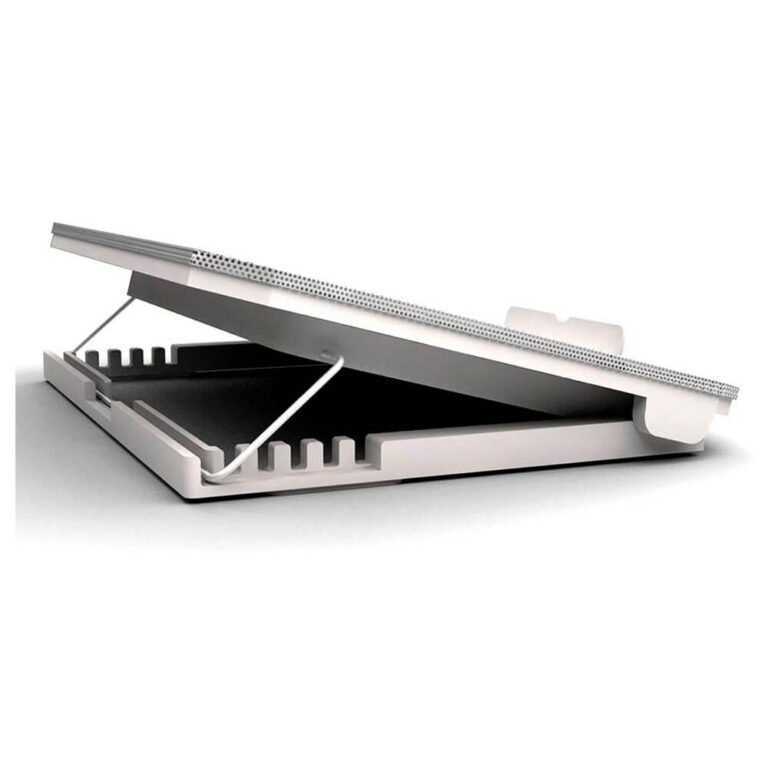 Cooler para laptop Nouxi S200C, LED, 2 Coolers, 5 Niveles, 1400 RPM, Laptops a 15" - Imagen 3