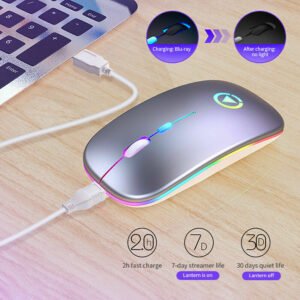 Mouse A2 RGB Inalambrico 8