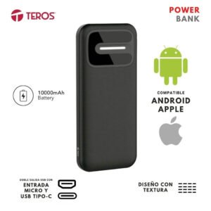 Cargador portatil Power Bank Teros TE7051N