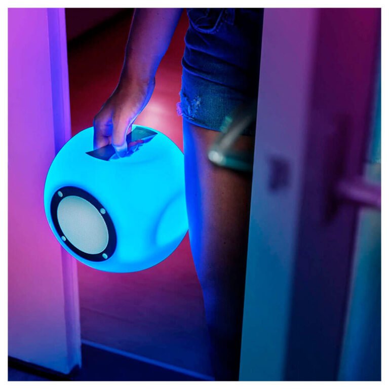 Altavoz inalámbrico Trust Urban Lara, Bluetooth, Recargable, 6 luces Multicolor - Imagen 6