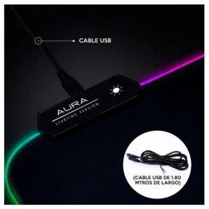 PAD Mouse RGB AURA 5