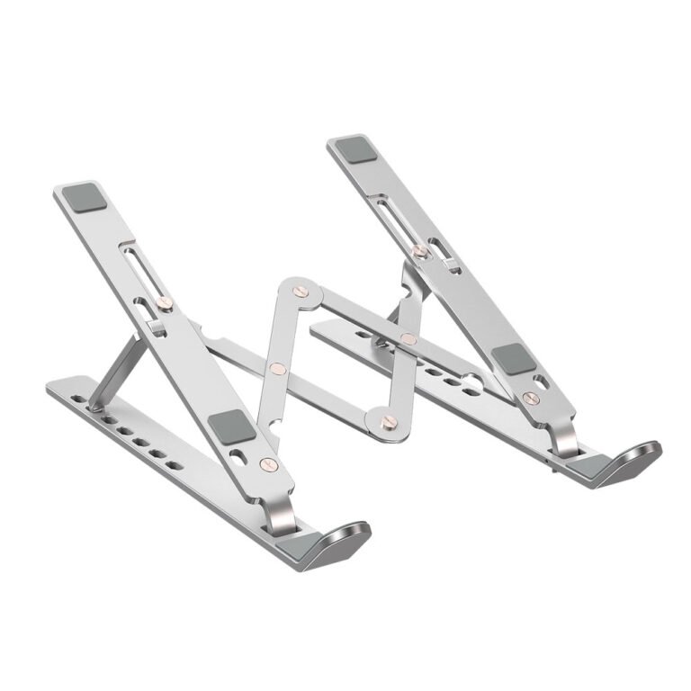 Soporte plegable para laptop y tablet Yesido LP01, 100% Metalico, 7 Niveles - Imagen 2