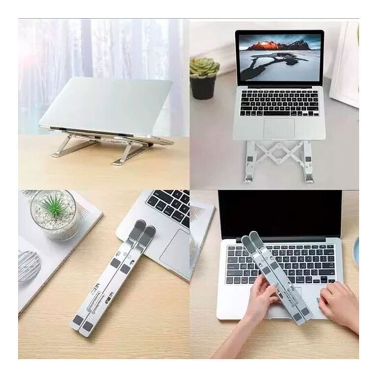Soporte plegable para laptop y tablet Yesido LP01, 100% Metalico, 7 Niveles - Imagen 3