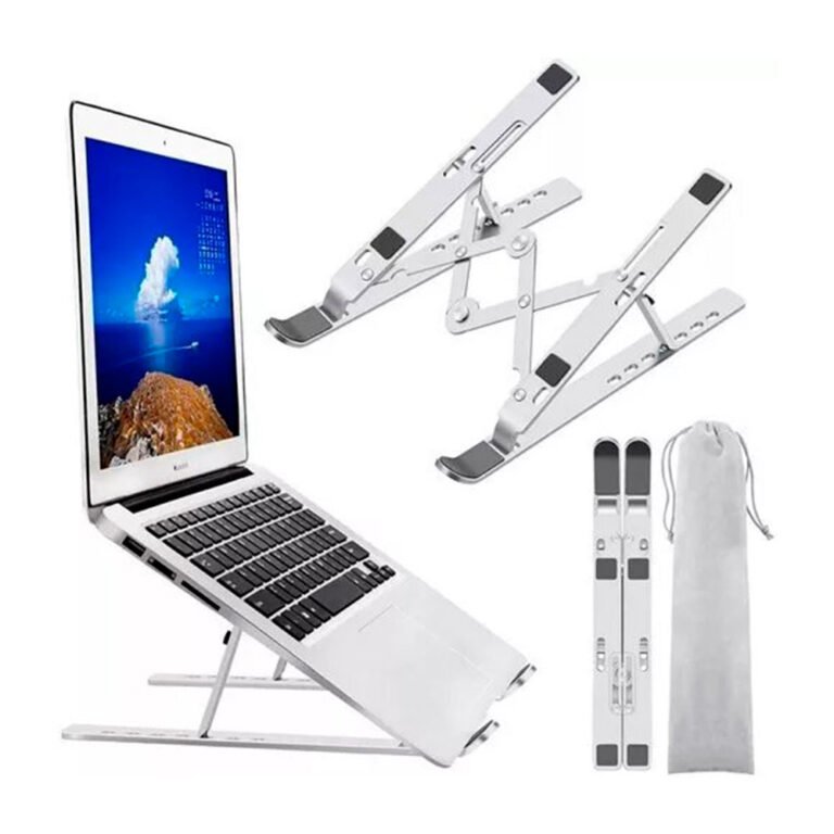 Soporte plegable para laptop y tablet Yesido LP01, 100% Metalico, 7 Niveles - Imagen 5