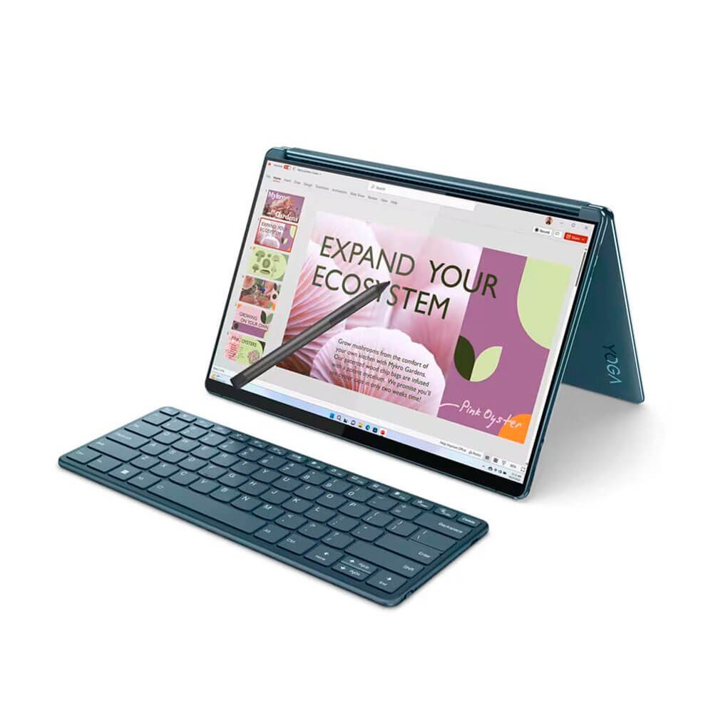 Lenovo Yoga Book 9 13IRU8, 13.3" 2.8K OLED Tactil, Core i7-1355U, Iris Xe Graphics, 16GB RAM, 1TB SSD Lenovo Yoga Book 9 13IRU8, 13.3" 2.8K OLED Tactil, Core i7-1355U, Iris Xe Graphics, 16GB RAM, 1TB SSD - Imagen 3