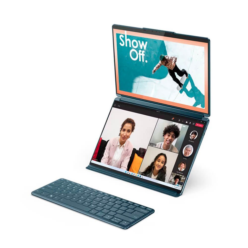 Lenovo Yoga Book 9 13IRU8, 13.3" 2.8K OLED Tactil, Core i7-1355U, Iris Xe Graphics, 16GB RAM, 1TB SSD Lenovo Yoga Book 9 13IRU8, 13.3" 2.8K OLED Tactil, Core i7-1355U, Iris Xe Graphics, 16GB RAM, 1TB SSD - Imagen 4