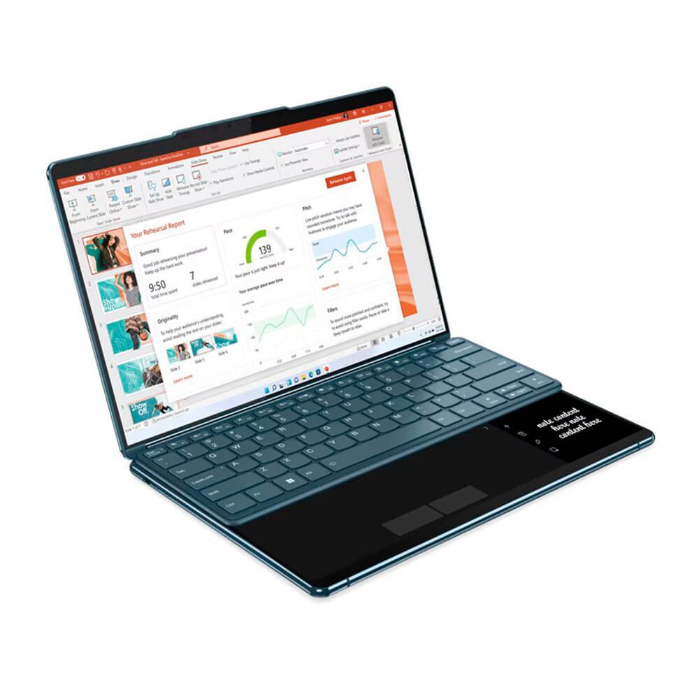 Lenovo Yoga Book 9 13IRU8, 13.3" 2.8K OLED Tactil, Core i7-1355U, Iris Xe Graphics, 16GB RAM, 1TB SSD Lenovo Yoga Book 9 13IRU8, 13.3" 2.8K OLED Tactil, Core i7-1355U, Iris Xe Graphics, 16GB RAM, 1TB SSD - Imagen 6