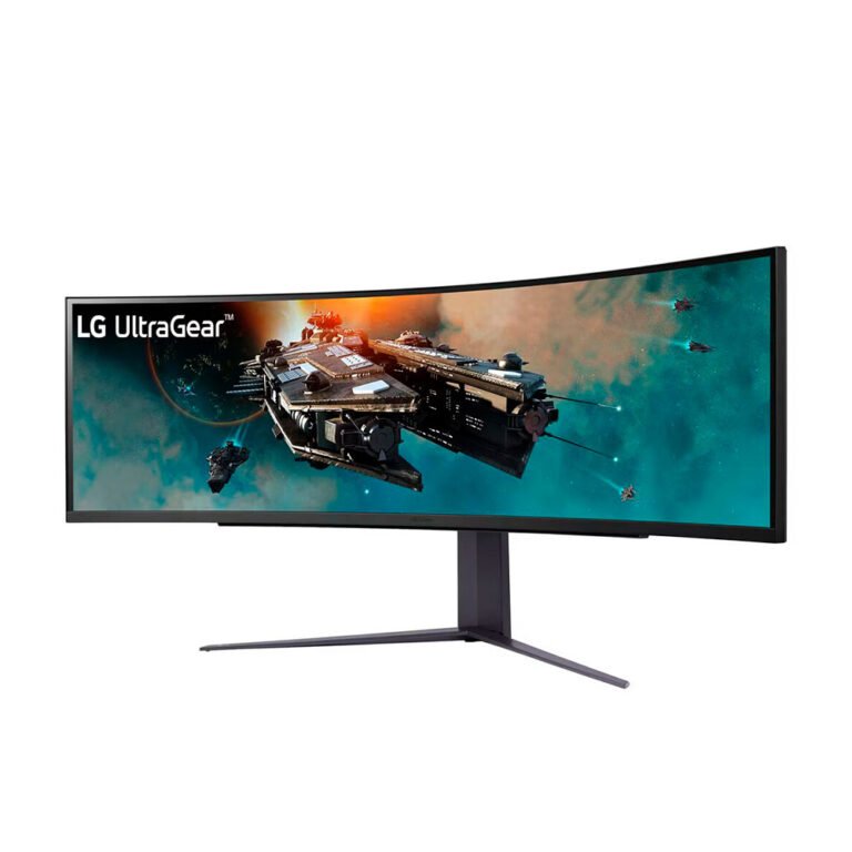 Monitor Gamer LG UltraGear, 49" Dual QHD Curva (1000R) 240Hz, Panel VA, 1ms - Imagen 2