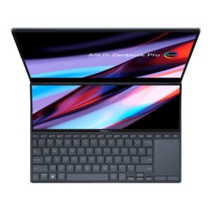 Asus Zenbook Pro Duo 14 OLED, Core i9-13900H, 6GB RTX4050, 32GB RAM, 1TB SSD, 14.5" WQXGA 120Hz Tactil Asus Zenbook Pro Duo 14 OLED UX8402VU AS96T 2