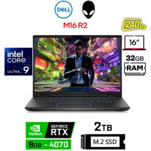 Dell Alienware M16 R2 AWM16R-9487BLK-PUS