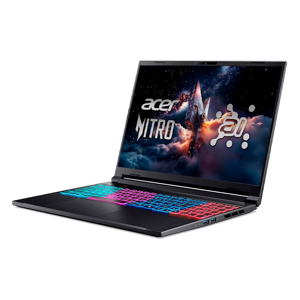 Acer Nitro V 16S AI, Core 7-240H, 8GB RTX5060, 16GB RAM, 1TB SSD, 16" WUXGA 180Hz Acer Nitro V 16S AI, Core 7-240H, 8GB RTX5060, 16GB RAM, 1TB SSD, 16" WUXGA 180Hz - Imagen 4